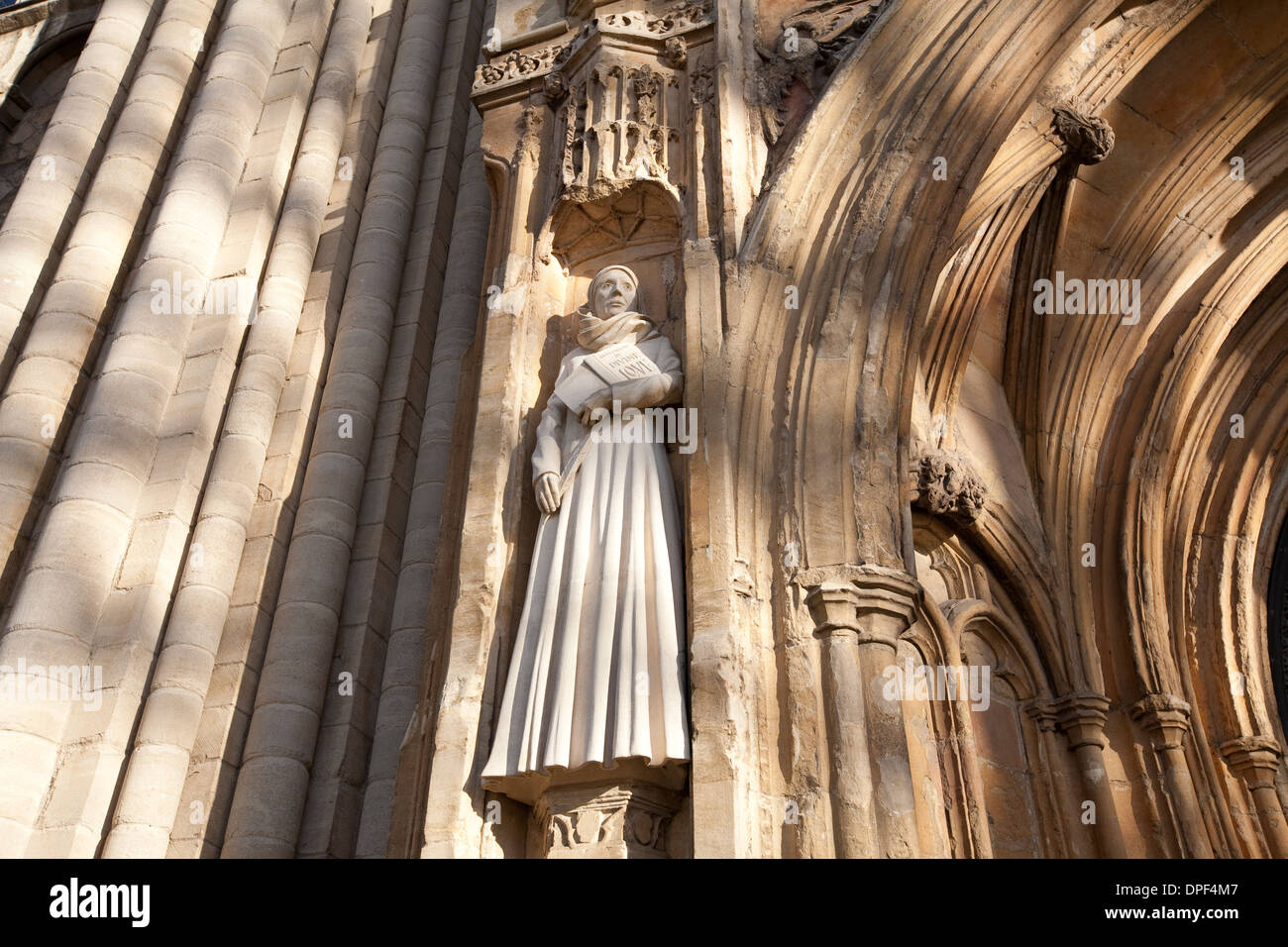 Norwich Kathedrale Norfolk Stockfoto
