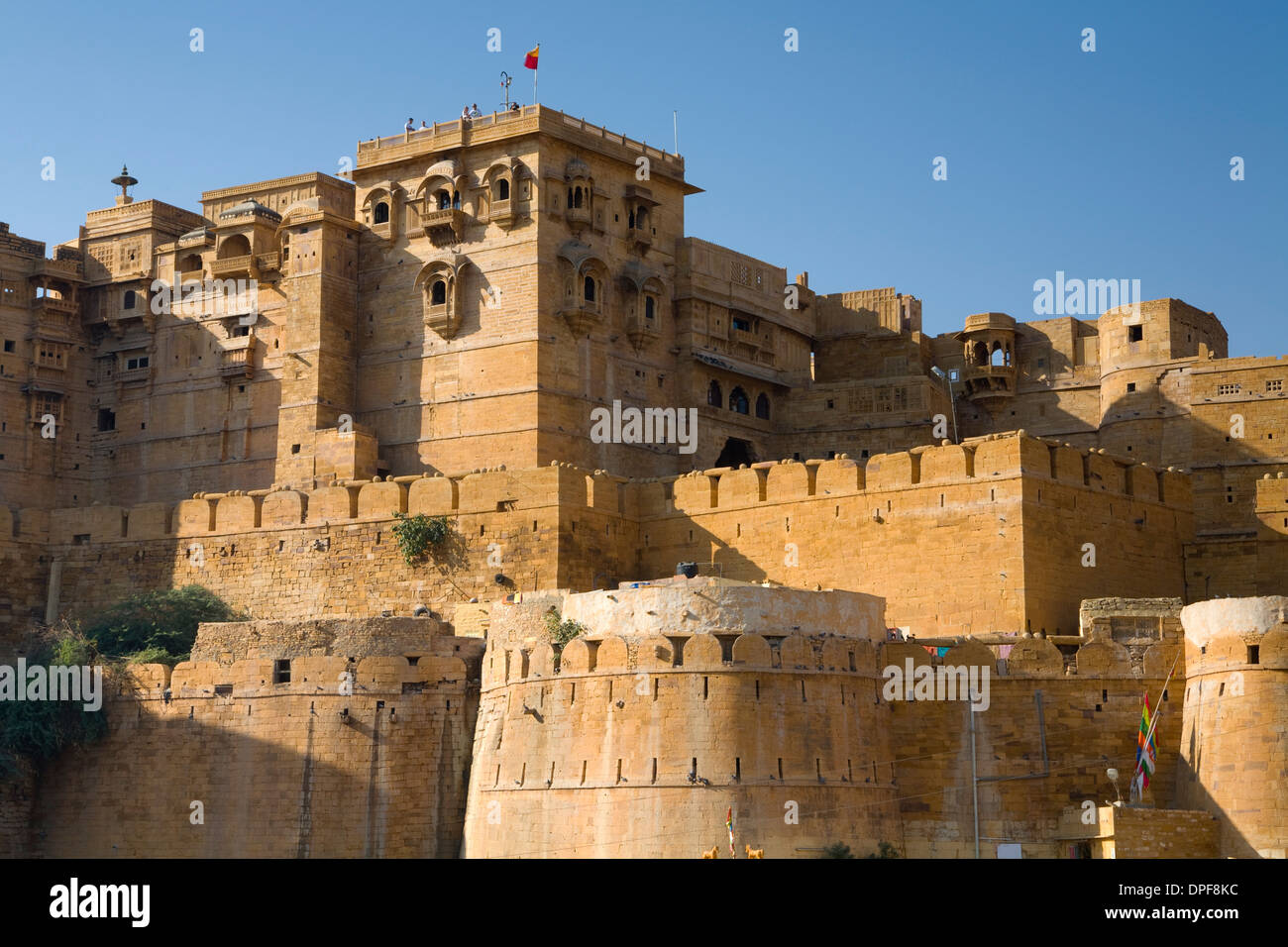 Rajmahal-Palast, Jaisalmer, westlichen Rajasthan, Indien, Asien Stockfoto