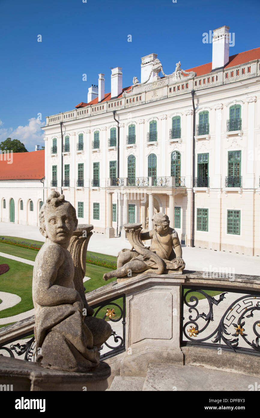 Schloss Esterhazy, Fertod, West-Transdanubien, Ungarn, Europa Stockfoto