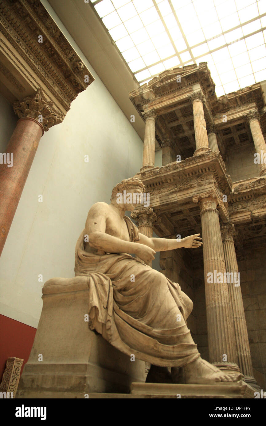Pergamon-Museum in Berlin, Markttor von Milet Stockfoto