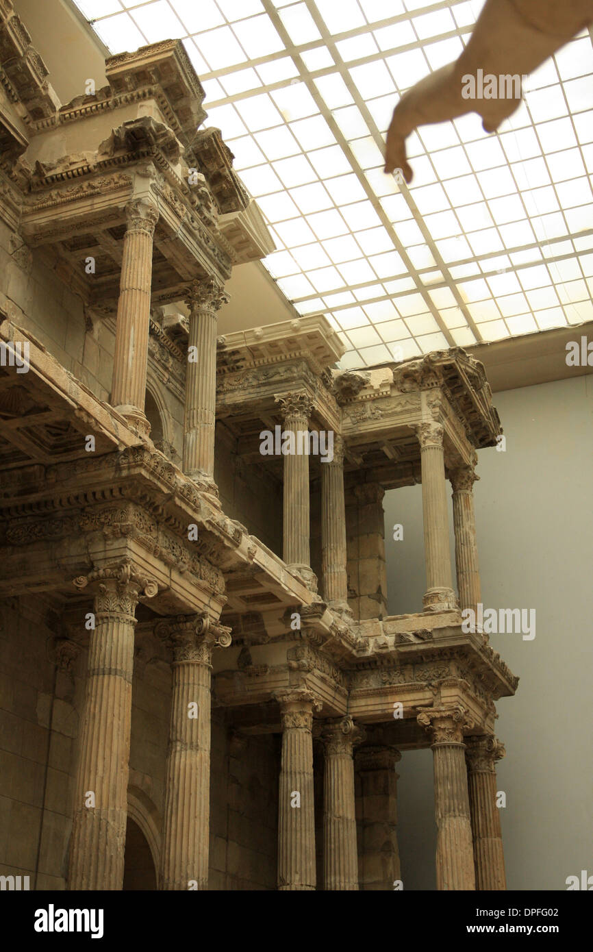 Pergamon-Museum in Berlin, Markttor von Milet Stockfoto
