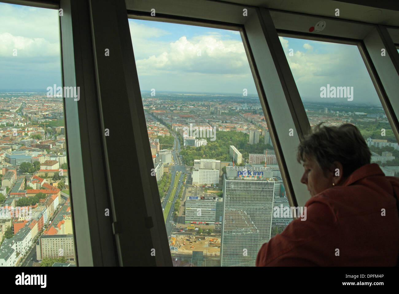 Fernsehturm, Fernsehturm, (Berlin, Deutschland, Deutschland, Europa) Stockfoto