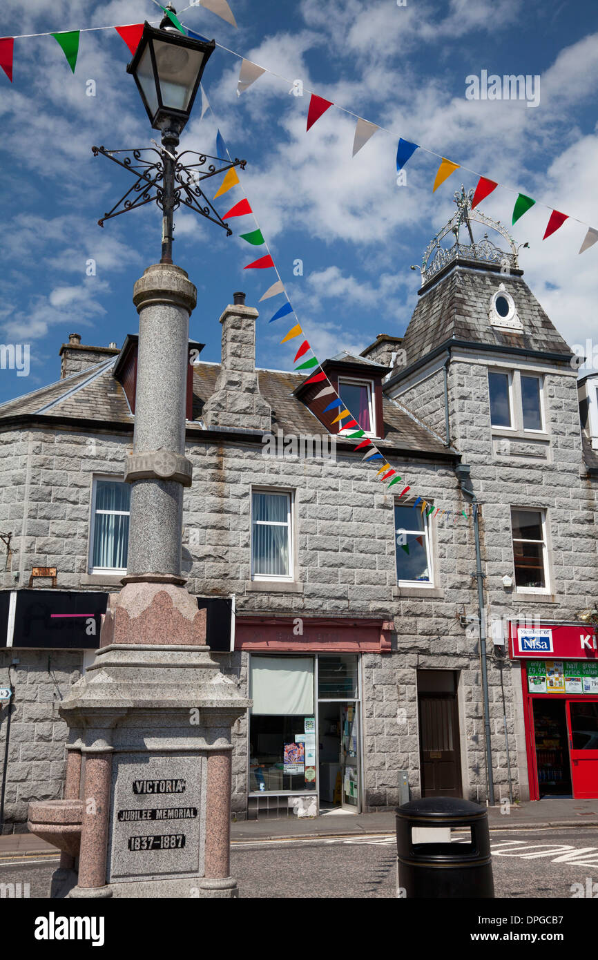 Queen Sie Victoria Jubilee Memorial im Stadtzentrum von Dalbeattie, Dumfries & Galloway Stockfoto