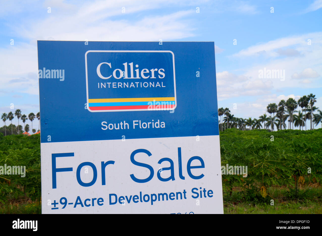 Miami Florida, Homestead, Land, Verkauf, Entwicklungsstandort, Acre, Acres, Ackerland, FL131031055 Stockfoto