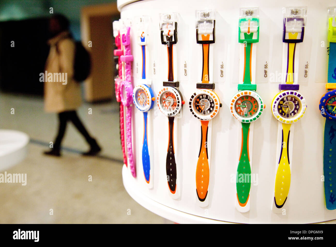 Swatch Watch Switzerland Stockfotos und -bilder Kaufen - Alamy