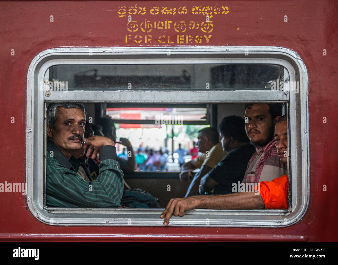 Menschen in Sri Lanka Stockfoto