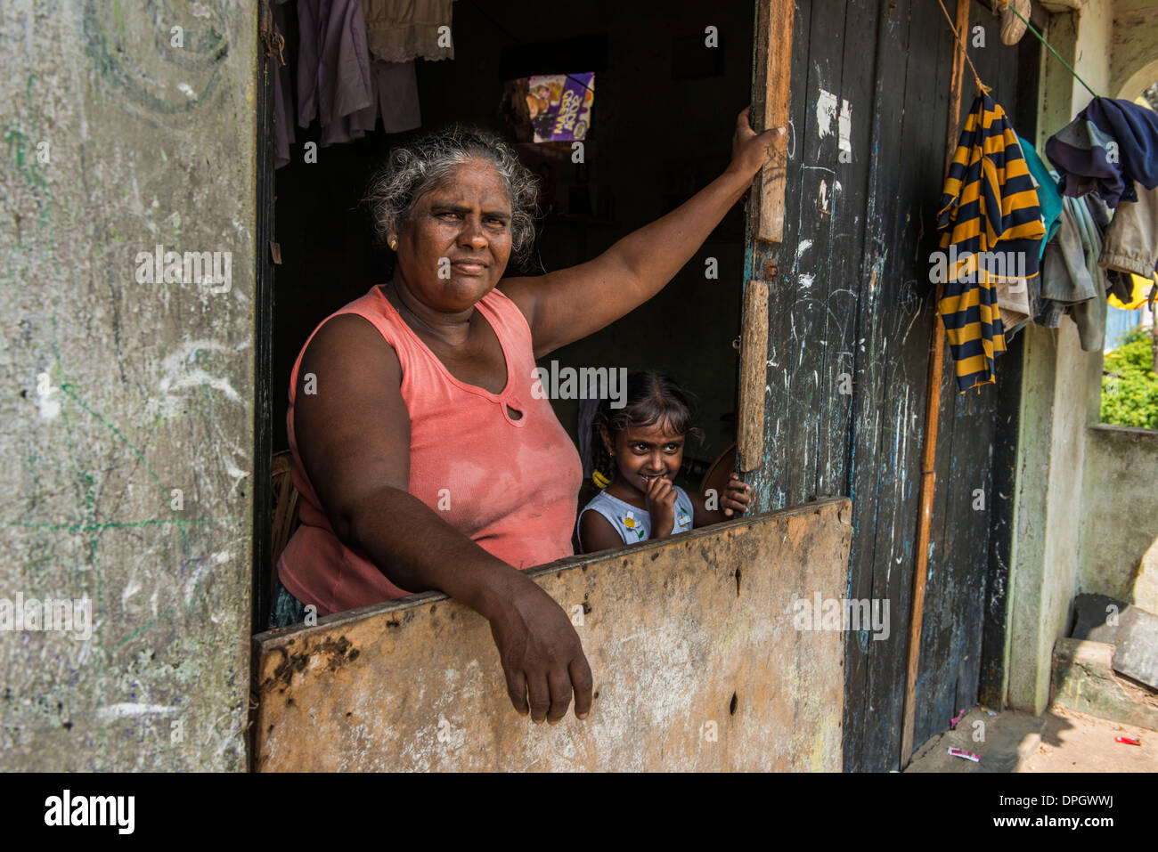 Die Menschen von Sri Lanka Stockfoto