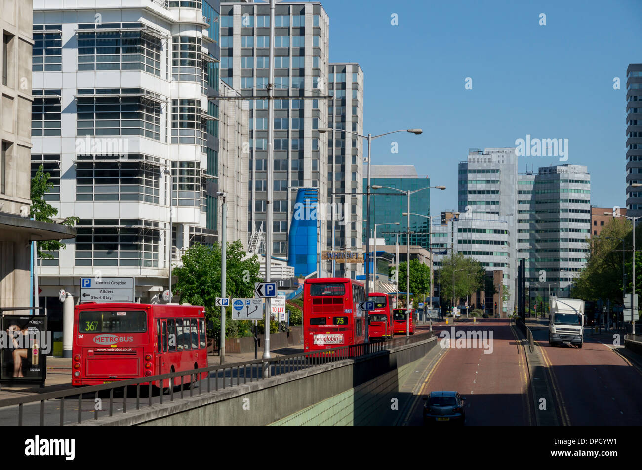 Großbritannien, England, London, Croydon a212 Stockfoto