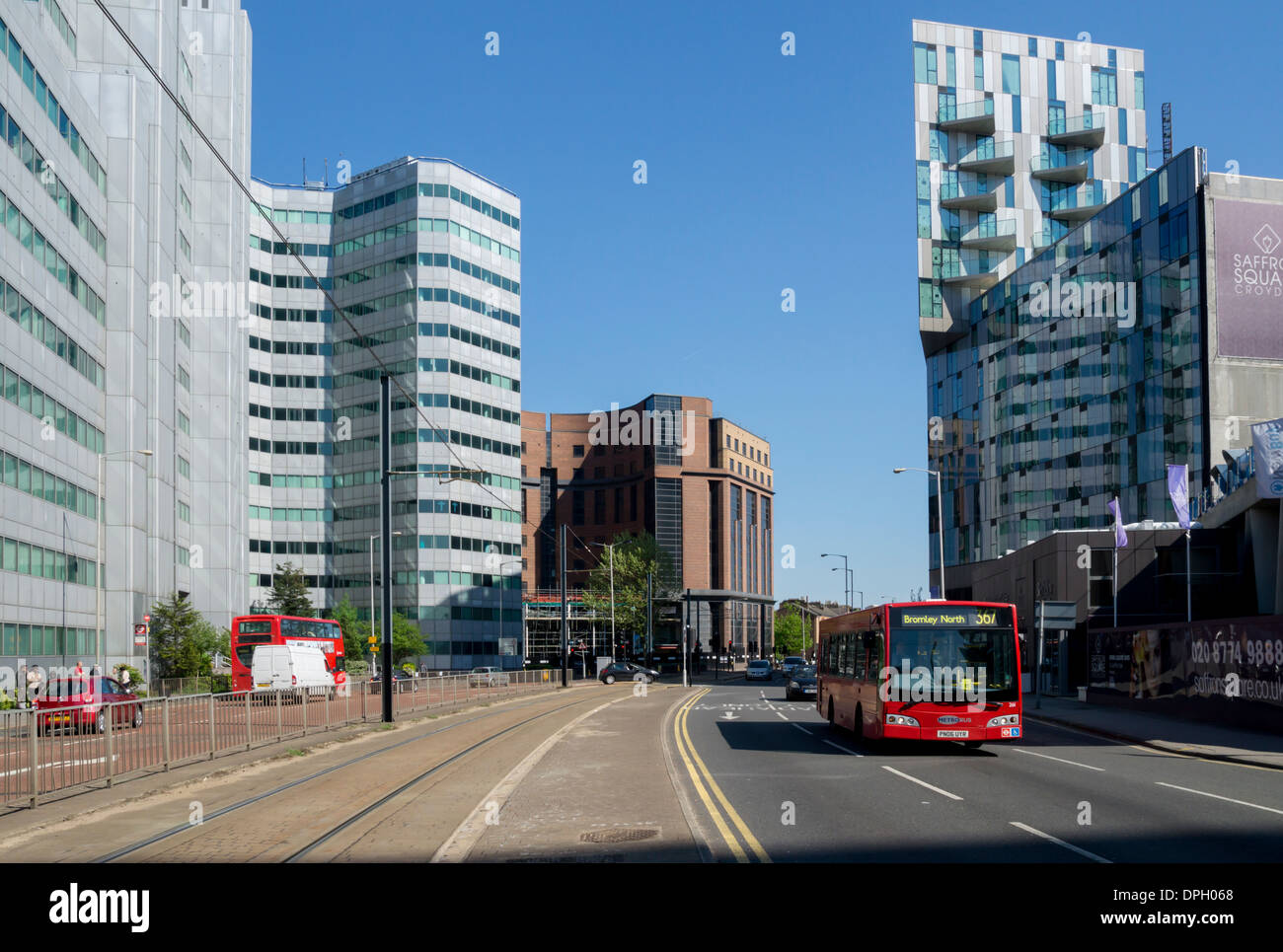 Großbritannien, England, London, Croydon a212 Stockfoto