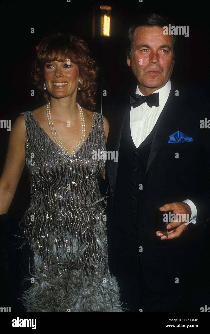 2. August 2006 - Hollywood, Kalifornien, US - ROBERT WAGNER mit JILL ST. JOHN 30.07.1982. # 12358. (Kredit-Bild: © Phil Roach/Globe Photos/ZUMAPRESS.com) Stockfoto