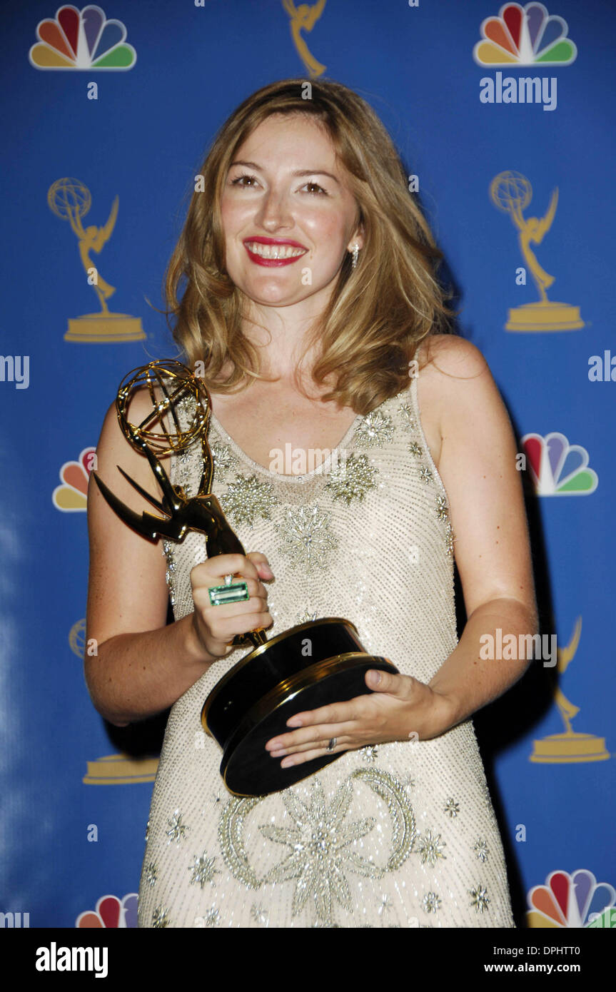 27. August 2006 - Hollywood, Kalifornien, USA - LOS ANGELES, CA (SSI) 27.08.2006 --. Schauspielerin Kelly MacDonald bei der 58. Annual Primetime Emmy Awards statt im Shrine Auditorium am 27.08.2006 in Los Angeles.   -K50058MG(Credit Image: © Michael Germana/Globe Photos/ZUMAPRESS.com) Stockfoto