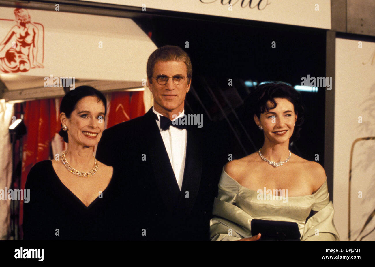 22. September 2006 - TED DANSON mit MARY STEENBURGEN und GERALDINE CHAPLIN am MONTE CARLO TV FESTIVAL IN MONTE-CARLO 1996.K4060. PHILIPPE JOUBIN - IMAPRESS-(Kredit-Bild: © Globe Photos/ZUMAPRESS.com) Stockfoto