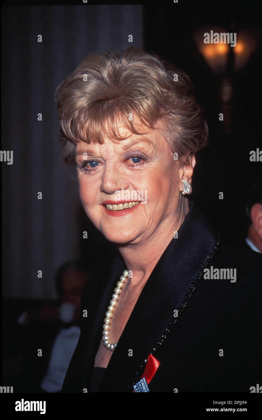 25. September 2006 - K4095TR. ANGELA LANSBURY. JERRY HERMAN ERHÄLT 8. JÄHRLICHEN PINNACLE AWARD 1996. TOM - RODRIGUEZ (Kredit-Bild: © Globe Photos/ZUMAPRESS.com) Stockfoto