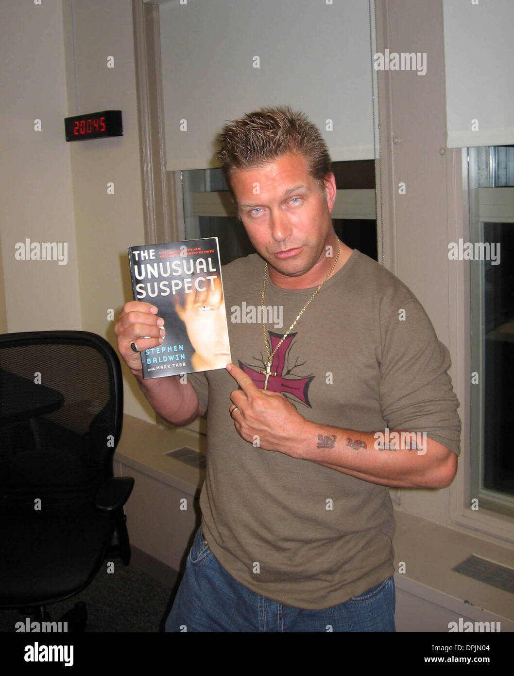 19. September 2006 - K49900MK. GÄSTE IN DER JOEY REYNOLDS SHOW NEW YORK 18.09.2006. MARK KASNER-STEPHEN BALDWIN(Credit Image: © Globe Photos/ZUMAPRESS.com) Stockfoto