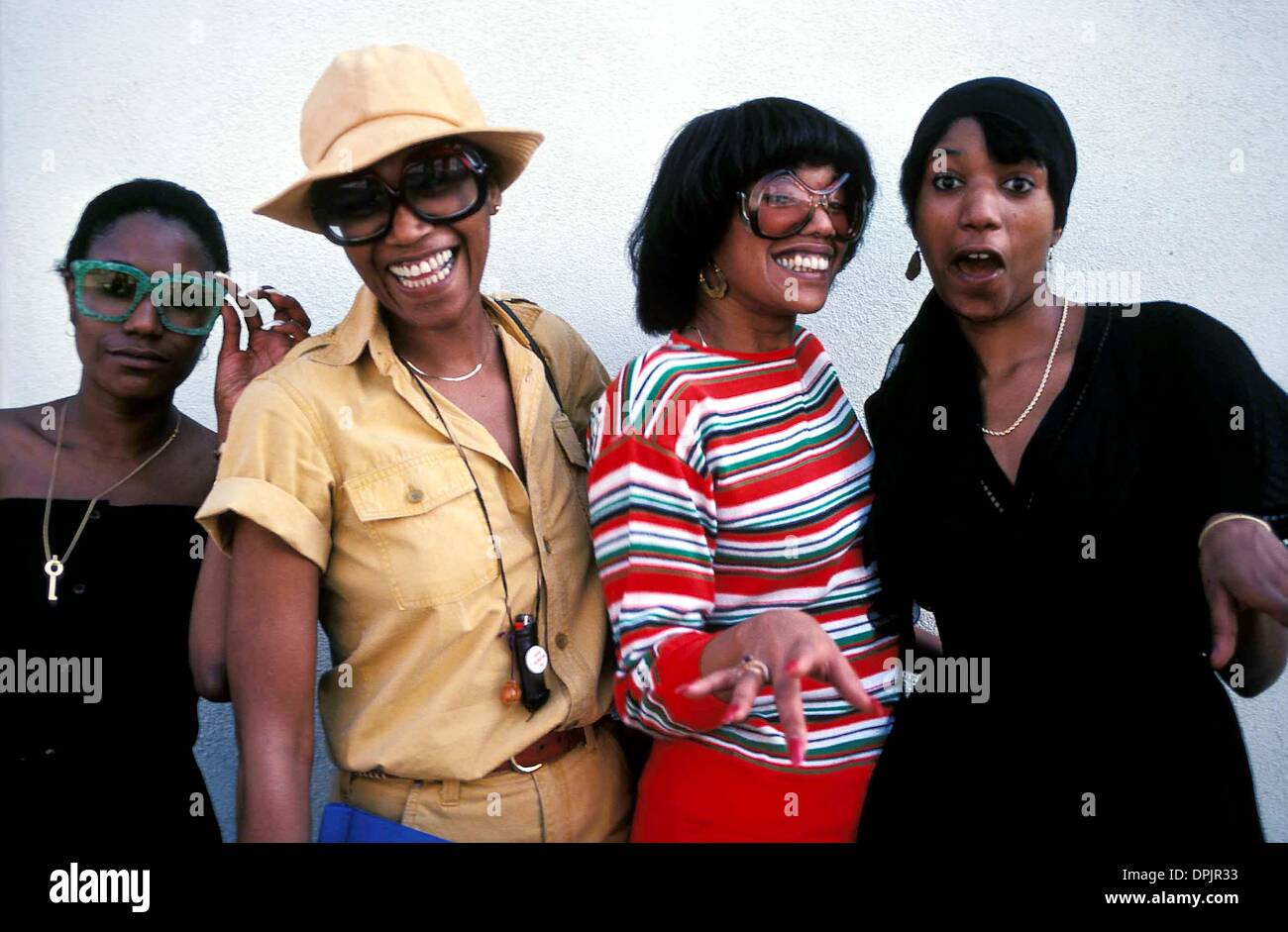 12. April 2006 - den POINTER SISTERS. SUZANNE MURPHY / 1976.JUNEPOINTERRETRO (Kredit-Bild: © Globe Photos/ZUMAPRESS.com) Stockfoto