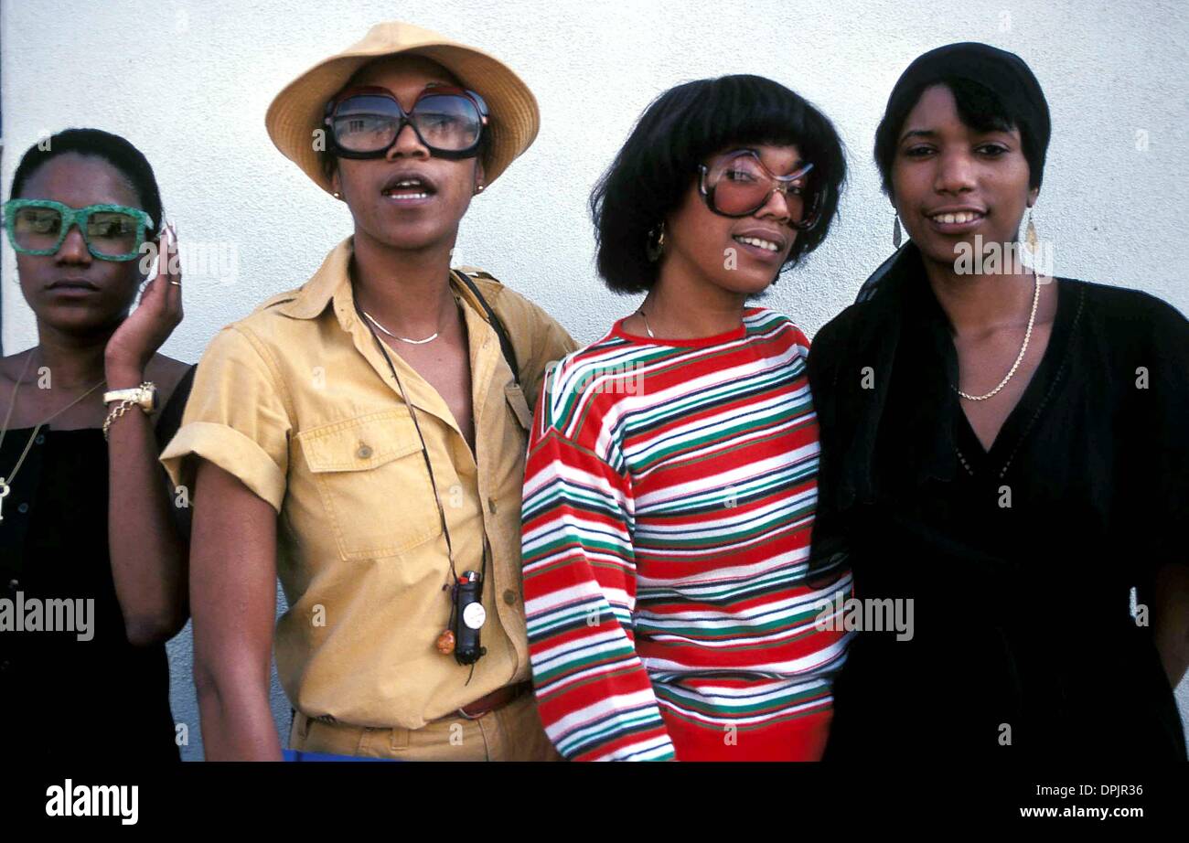 12. April 2006 - den POINTER SISTERS. SUZANNE MURPHY / 1976.JUNEPOINTERRETRO (Kredit-Bild: © Globe Photos/ZUMAPRESS.com) Stockfoto