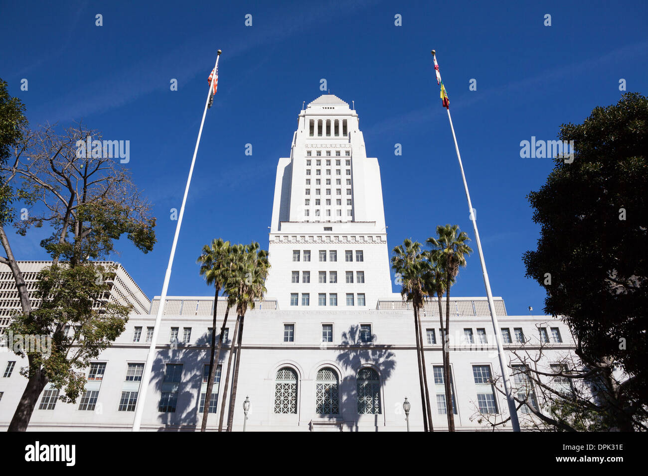 Rathaus Los Angeles, Kalifornien Stockfoto