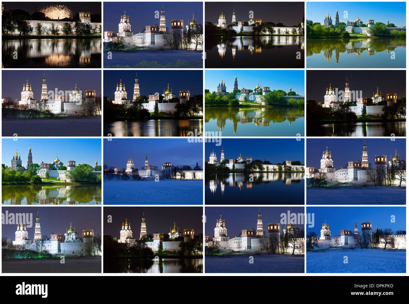 Nowodewitschi-Kloster Stockfoto