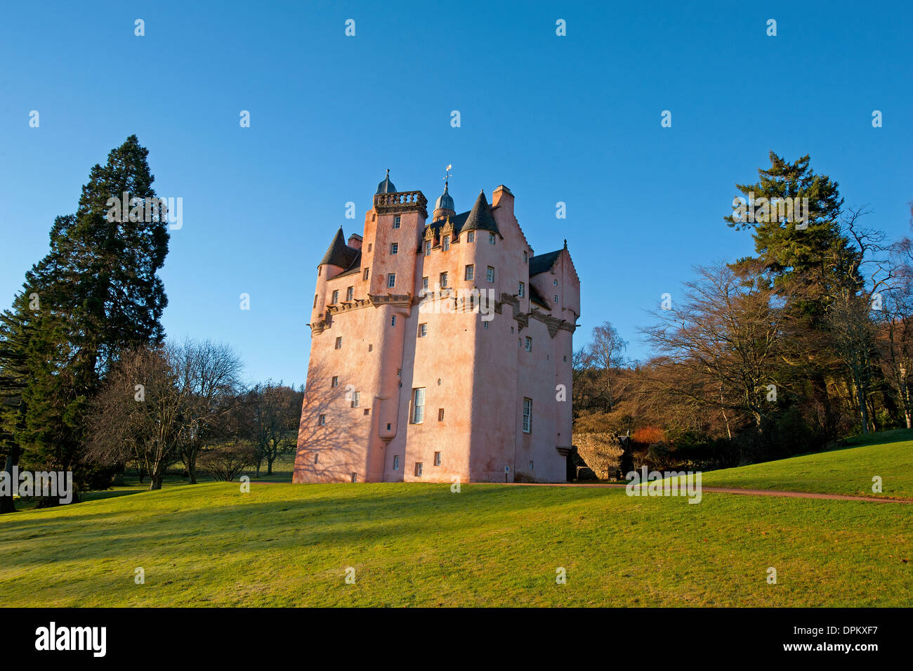 Craigievar Castle, von Alford, Aberdeenshire. Grampian Region.  SCO 9198. Stockfoto