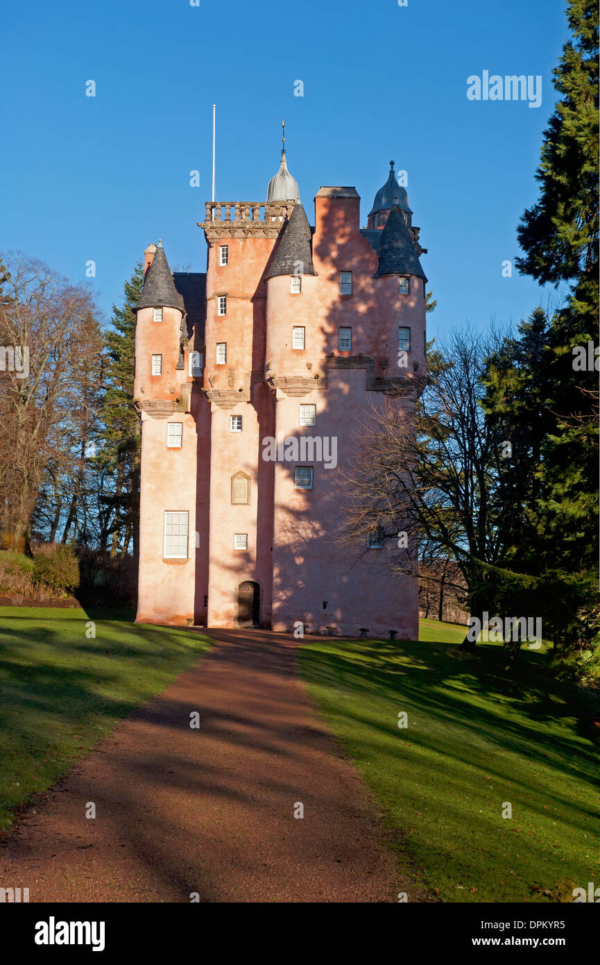 Craigievar Castle, von Alford, Aberdeenshire. Grampian Region.  SCO 9207 Stockfoto