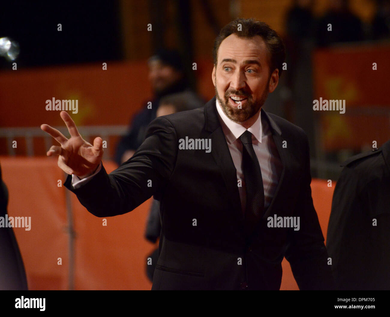 Nicolas Cage - 63. jährlichen Berlinale International Film Festival, "Die Croods" Premiere, Berlin - 15. Februar 2013 Stockfoto