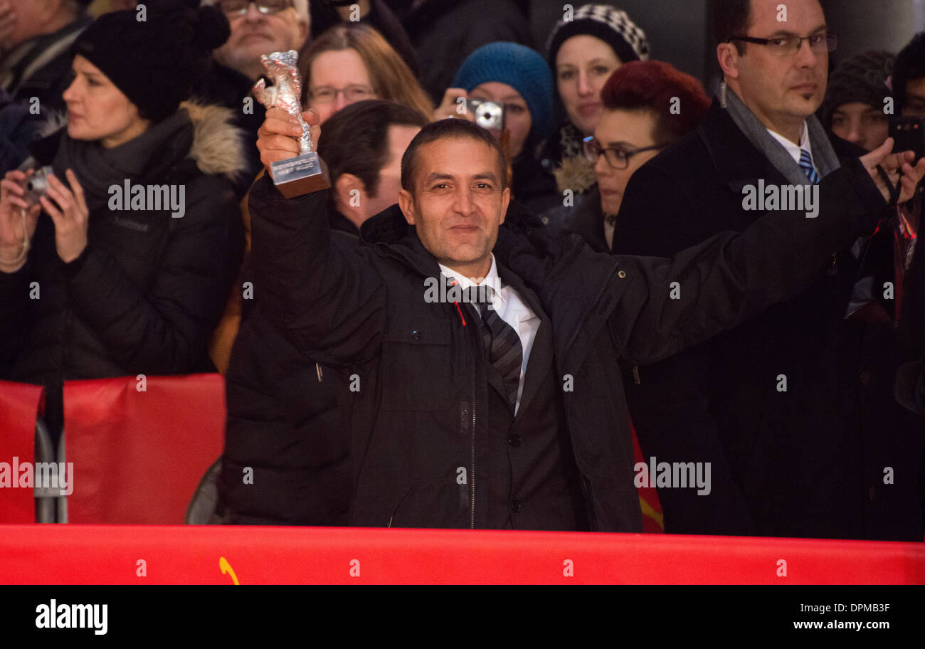 Nazif Mujić - 63. jährlichen Berlinale Internationales Film Festival Abschlussveranstaltung, Berlin - 16. Februar 2013 Stockfoto