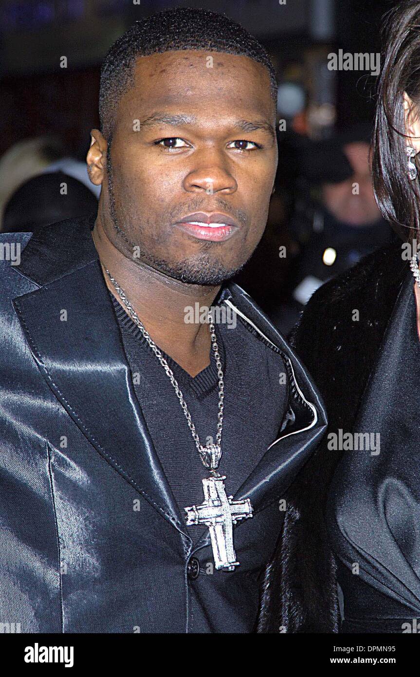 18. Januar 2006 - K46901. GET RICH STERBEN VERSUCHEN PREMIERE EMPIRE LEICESTER SQUARE IN LONDON. UK... 17.01.2006. HENRY DAVENPORT - LINK - 2006.50 CENT(Credit Image: © Globe Photos/ZUMAPRESS.com) Stockfoto