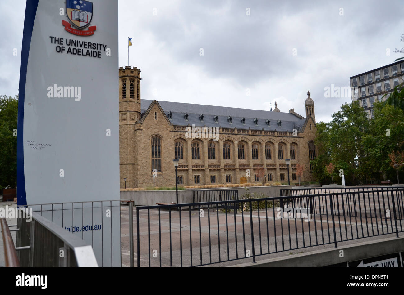 Der University of Adelaide in Südaustralien Stockfoto