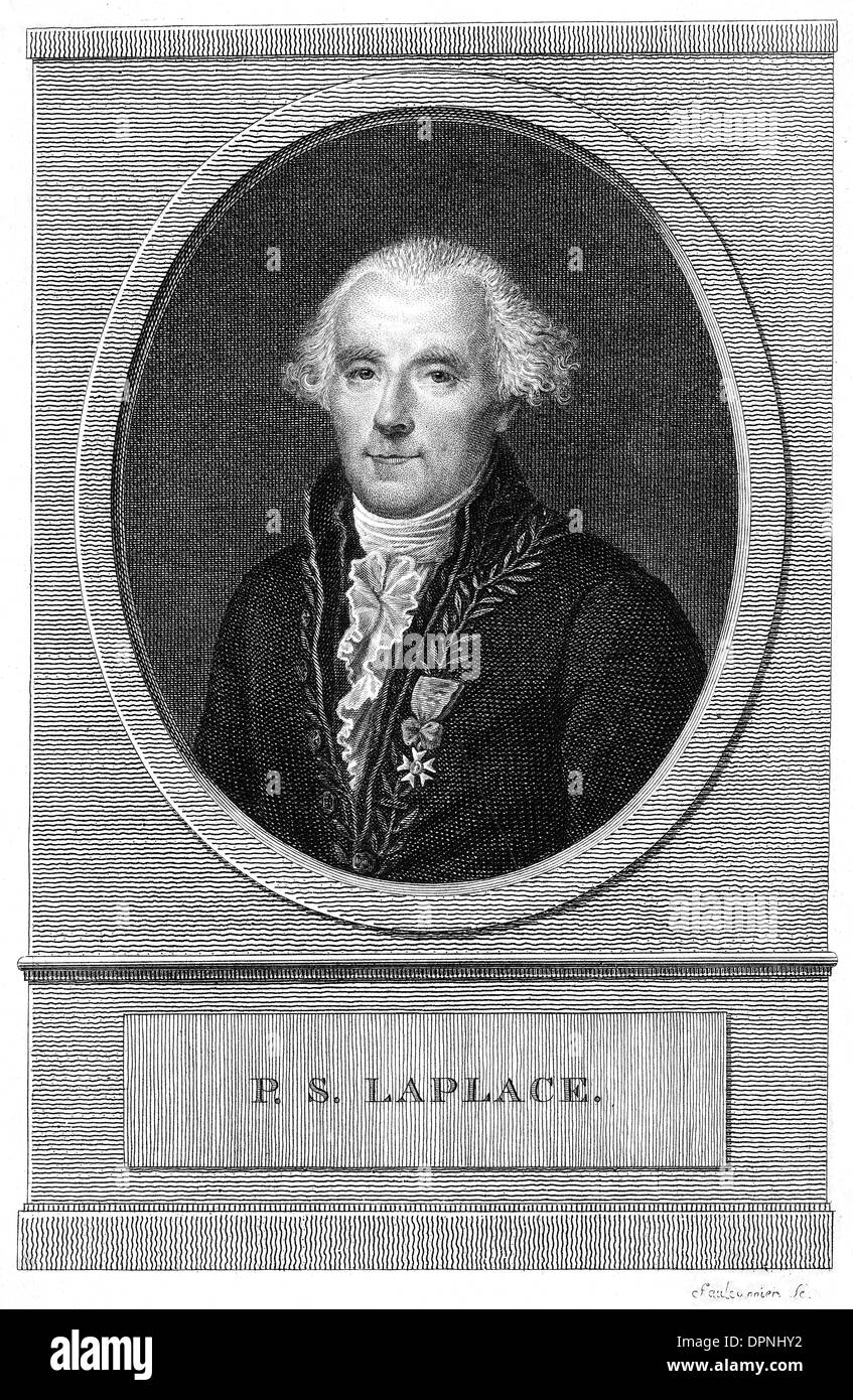 PIERRE DE LAPLACE Stockfoto PIERRE DE LAPLACE Stockfoto