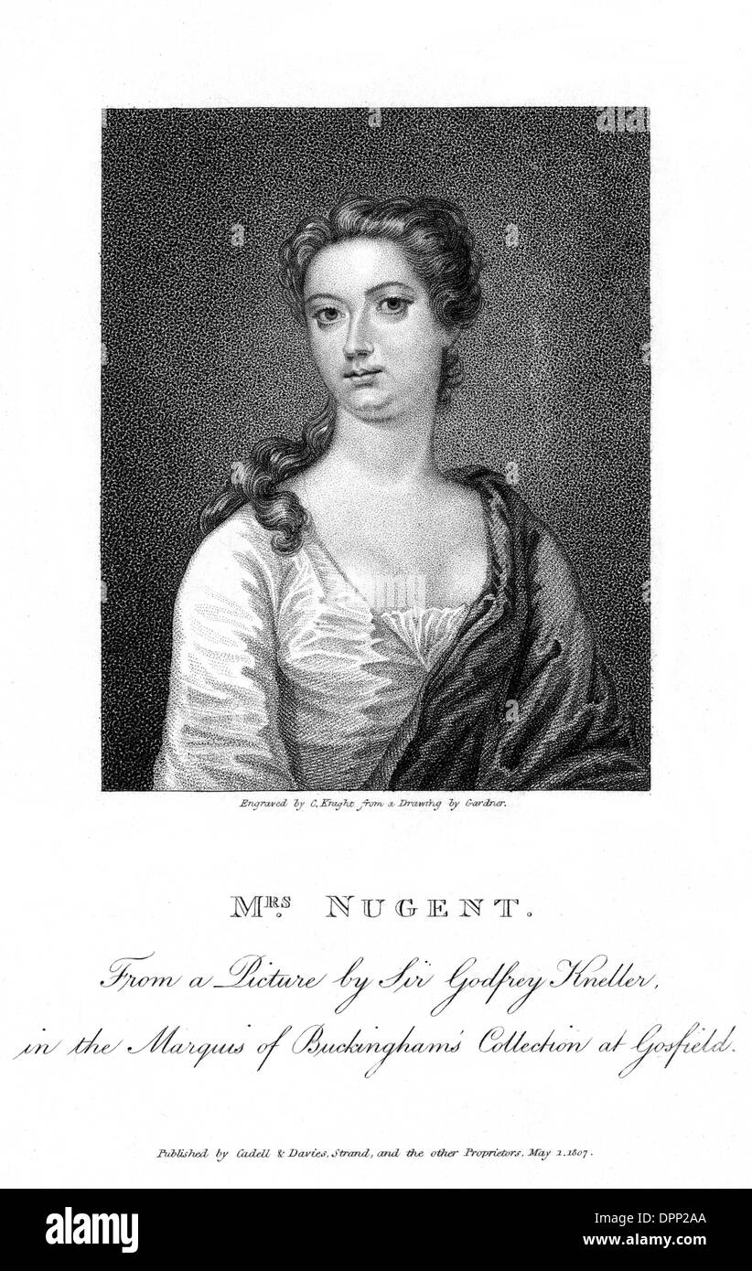 ANNA NUGENT Stockfoto