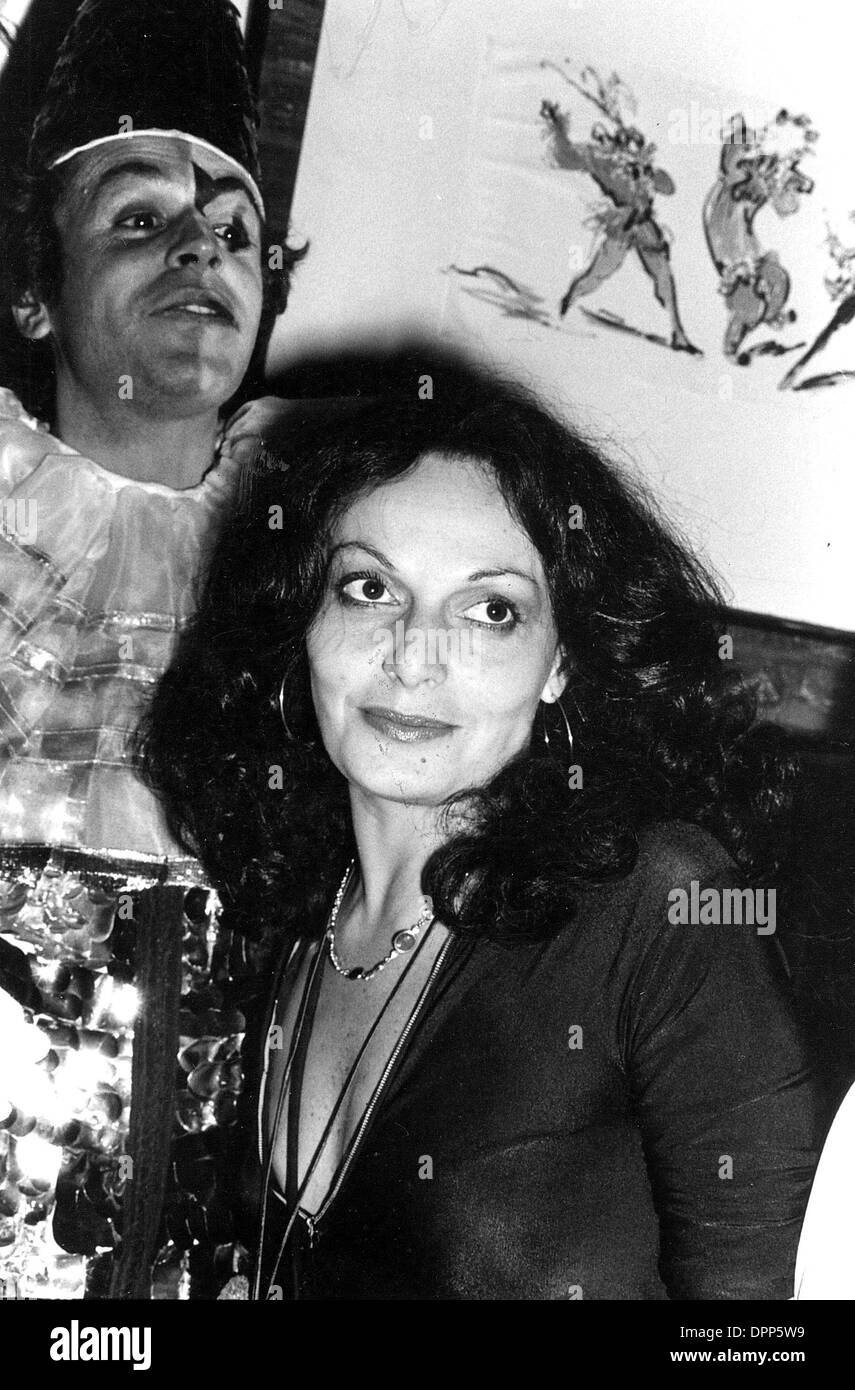 5. September 2006 - DIANE VON FURSTENBERG im STUDIO 54. ROSE - HARTMAN (Kredit-Bild: © Globe Photos/ZUMAPRESS.com) Stockfoto