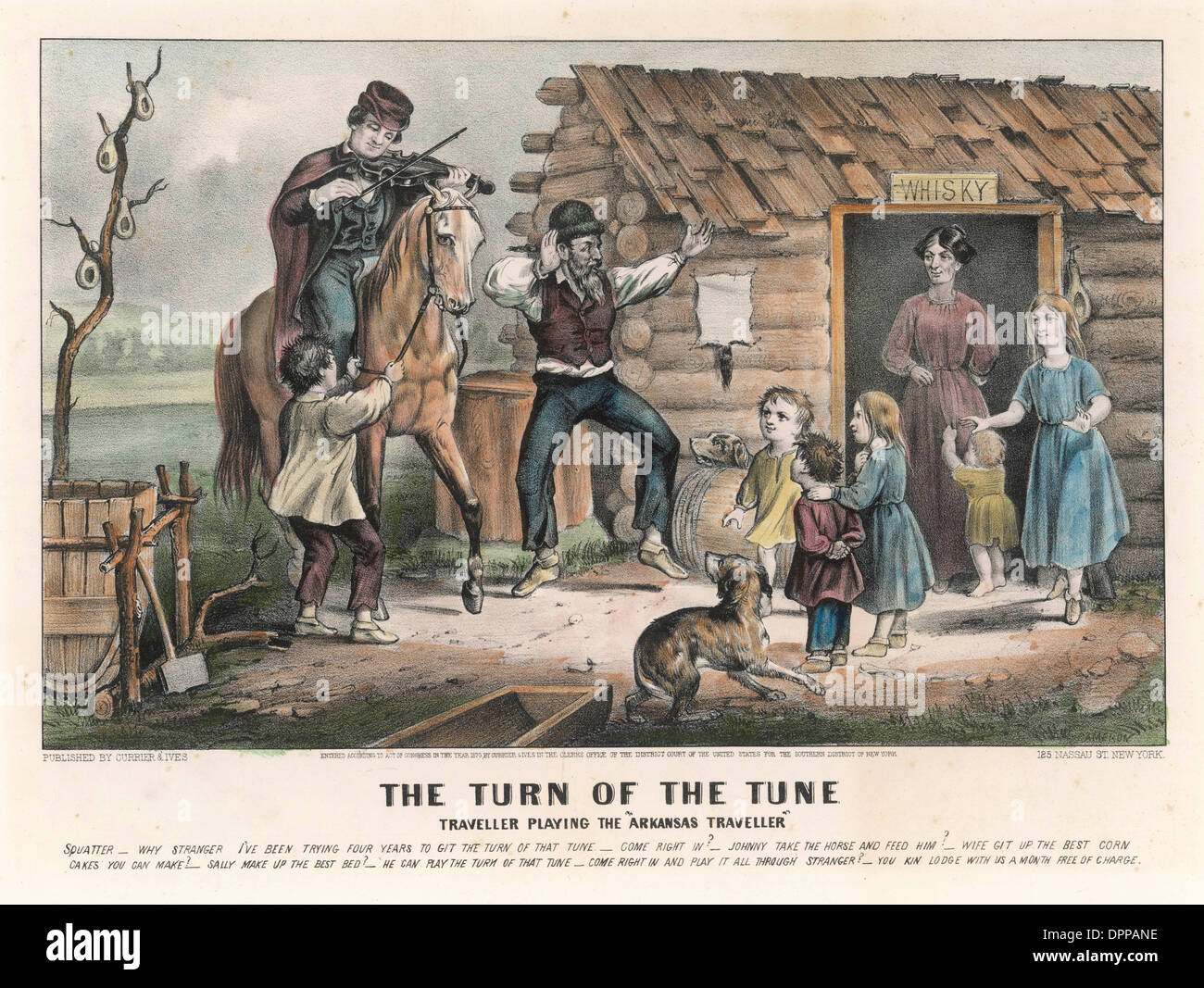 ARKANSAS-TRAVELLER Stockfoto