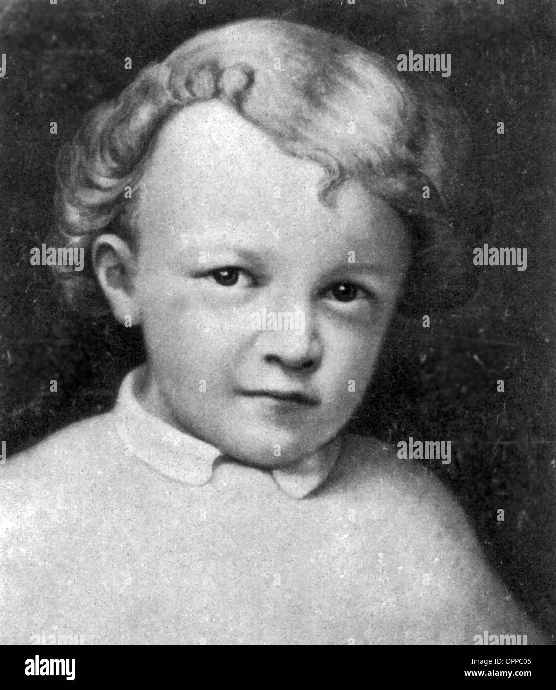 Vladimir Ilyich Lenin im Alter von 4, Russische kommunistische revolutionär, Politiker und Premier von die Sowjetunion Stockfoto