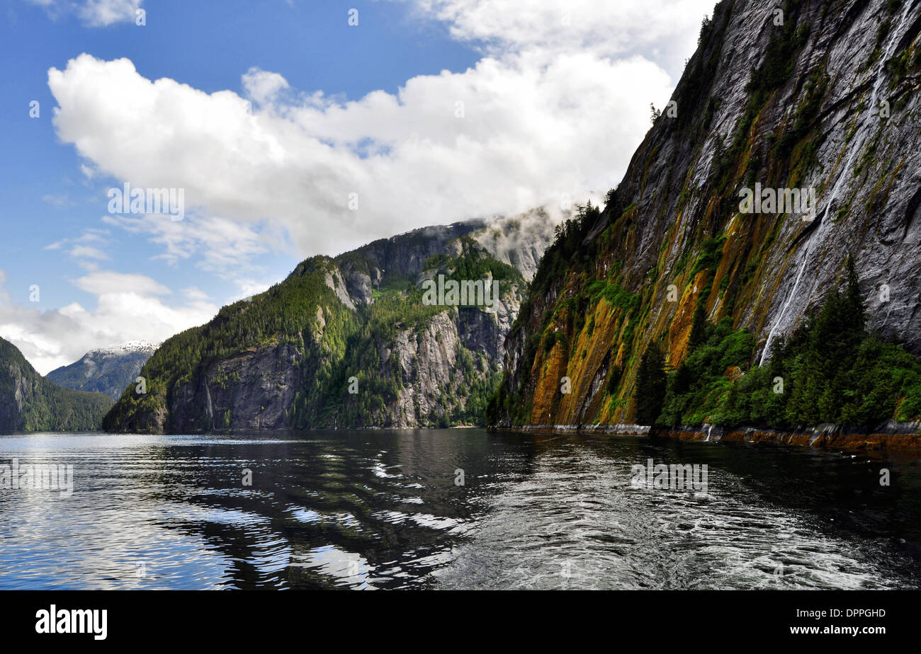 Alaska Küste Stockfoto