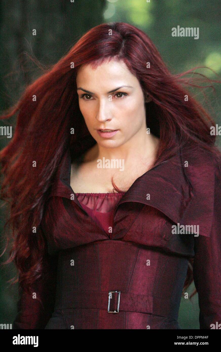 7 Juni 2006 Xmen3 331 Famke Janssen Schildert Jean Grey