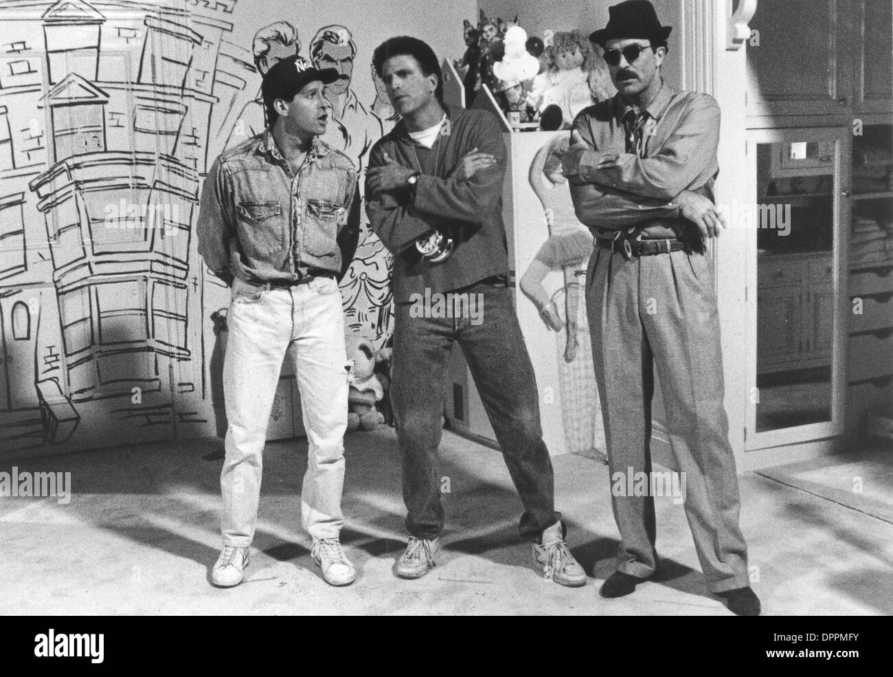 18. September 2006 - TED DANSON mit STEVE GUTTENBERG und TOM SELLECK IN "Drei Männer und eine kleine LADY". VOM TV-FILM-STILL(Credit Image: © Globe Photos/ZUMAPRESS.com) Stockfoto