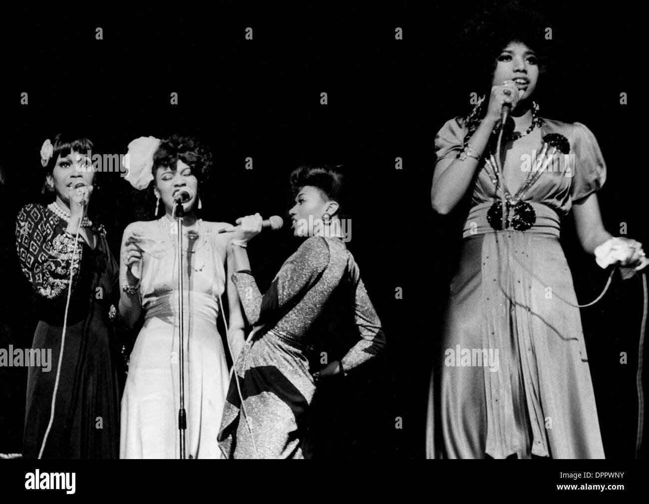 12. April 2006 - den POINTER SISTERS.    JUNEPOINTERRETRO (Kredit-Bild: © Globe Photos/ZUMAPRESS.com) Stockfoto
