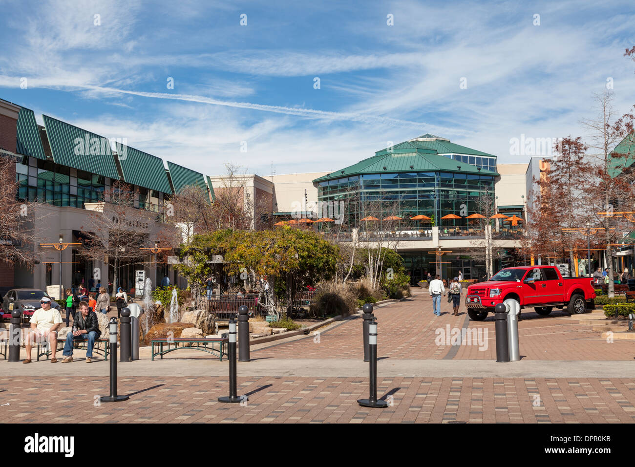 Die Woodlands Mall in the Woodlands, Texas. Stockfoto