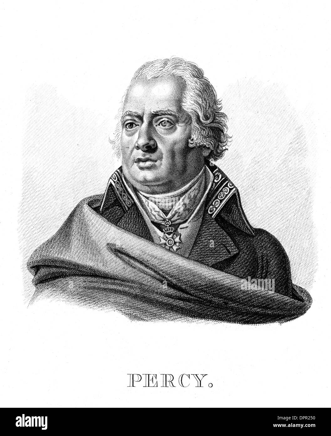 PIERRE FRANCOIS PERCY Stockfoto