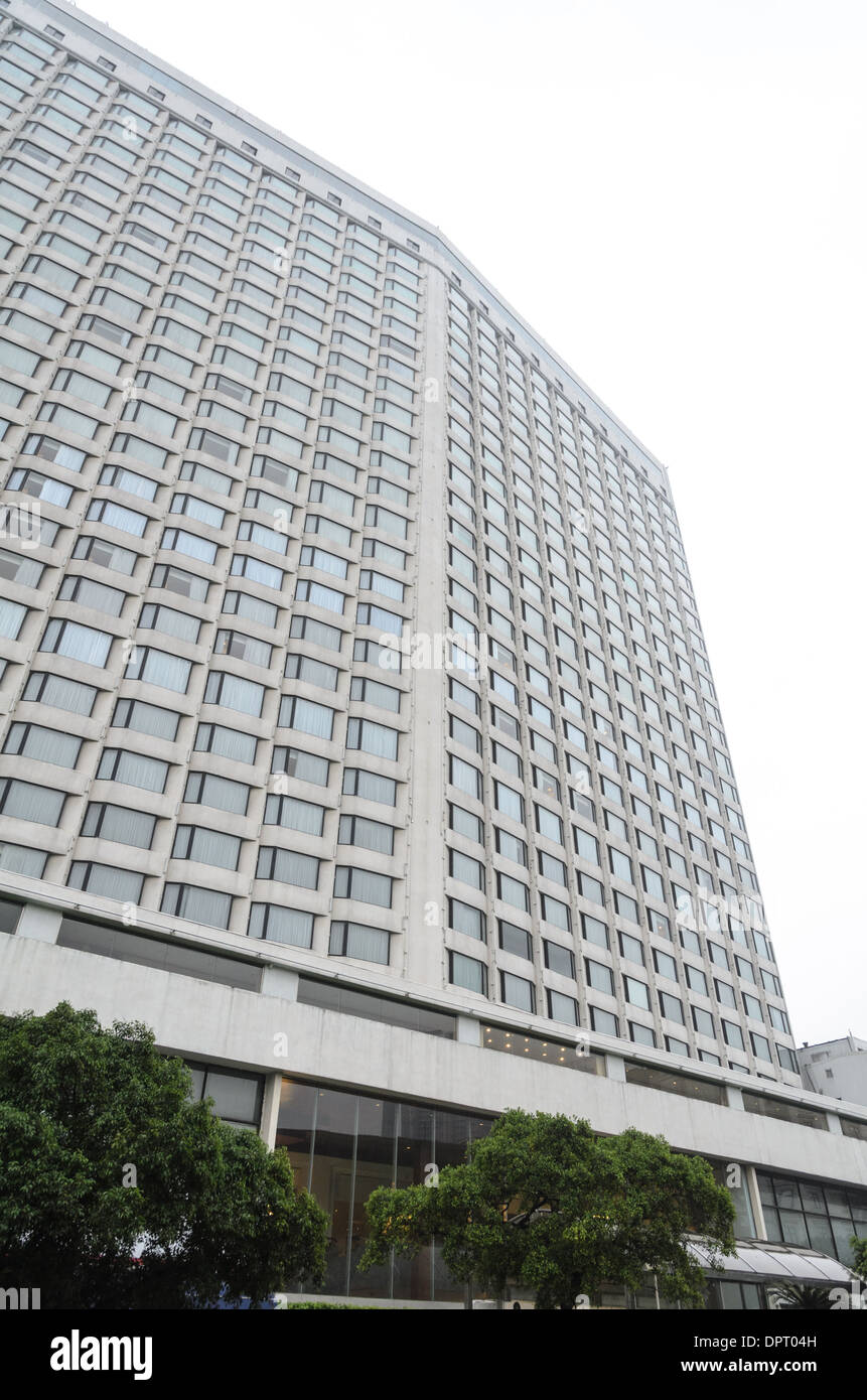 Große und beliebte Hotel in einer größeren Stadt in China - Bitte klicken Sie für Details. Stockfoto
