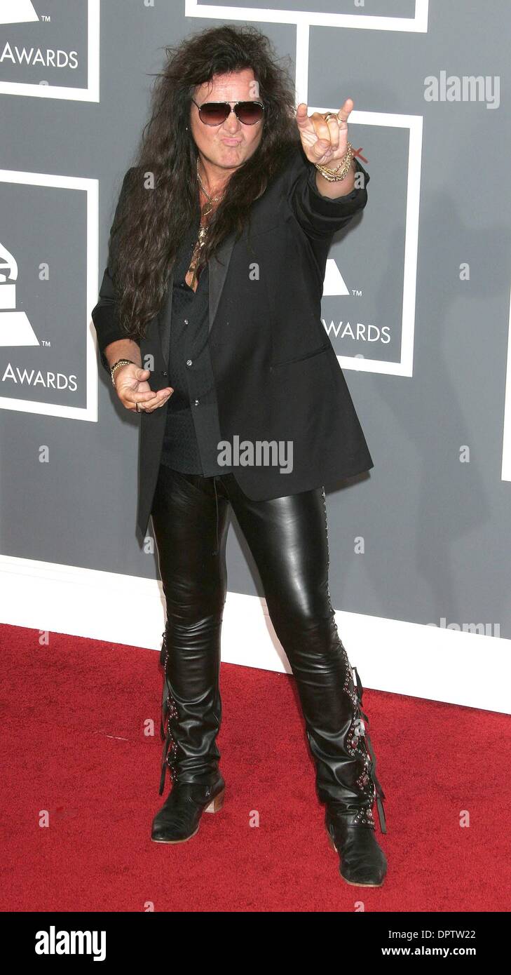 8. Februar 2009 statt - Los Angeles, Kalifornien, USA - YNGWIE MALMSTEEN bei den 51. Grammy Awards im Staples Center, Los Angeles. (Kredit-Bild: © Paul Fenton/ZUMA Press) Stockfoto