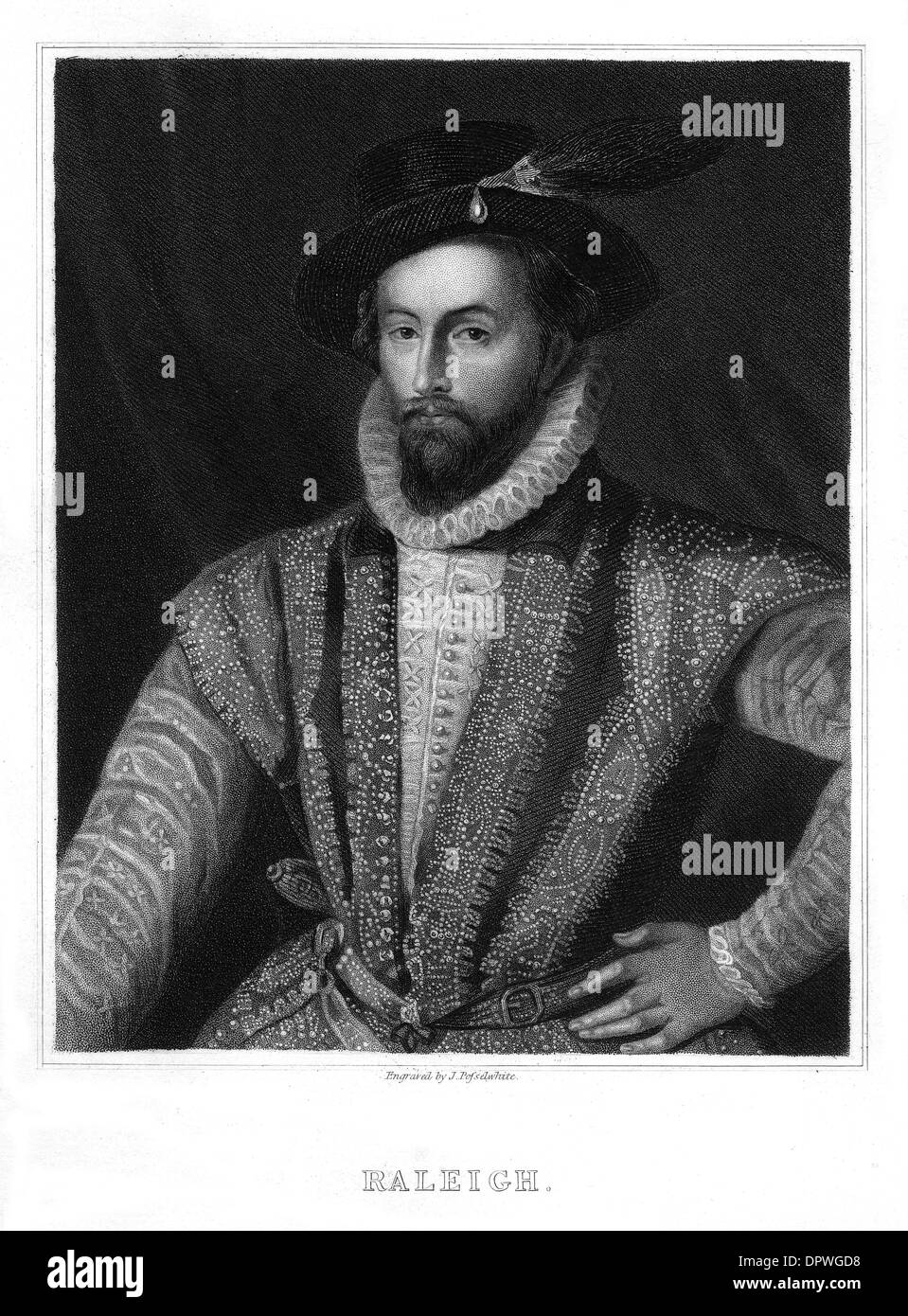 SIR WALTER RALEIGH Stockfoto SIR WALTER RALEIGH Stockfoto