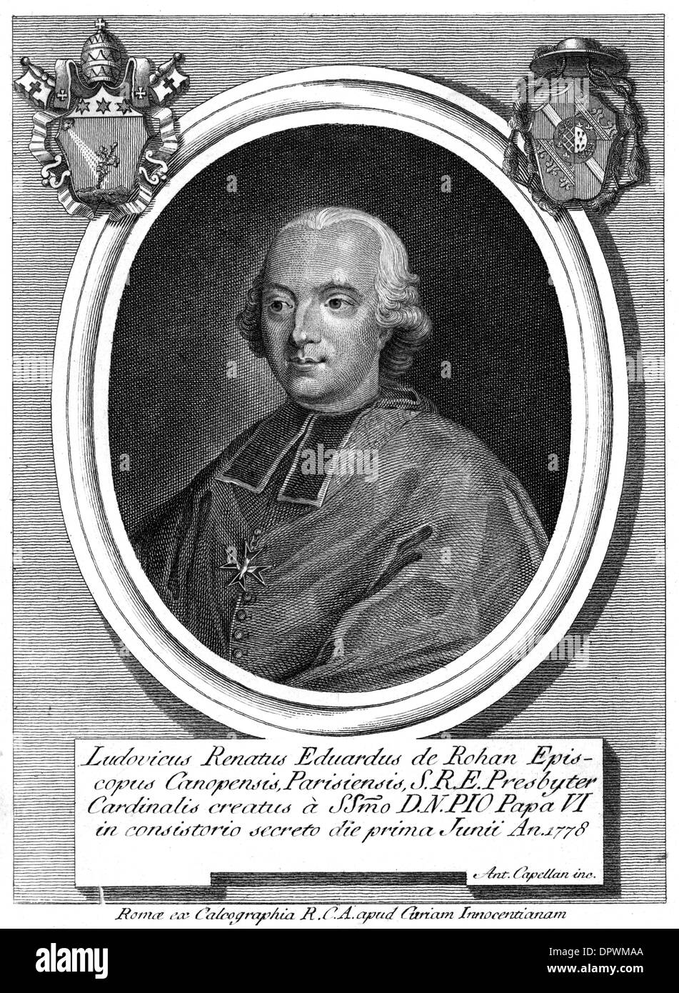 Louis rene edouard de rohan Fotos und Bildmaterial in hoher Auflösung