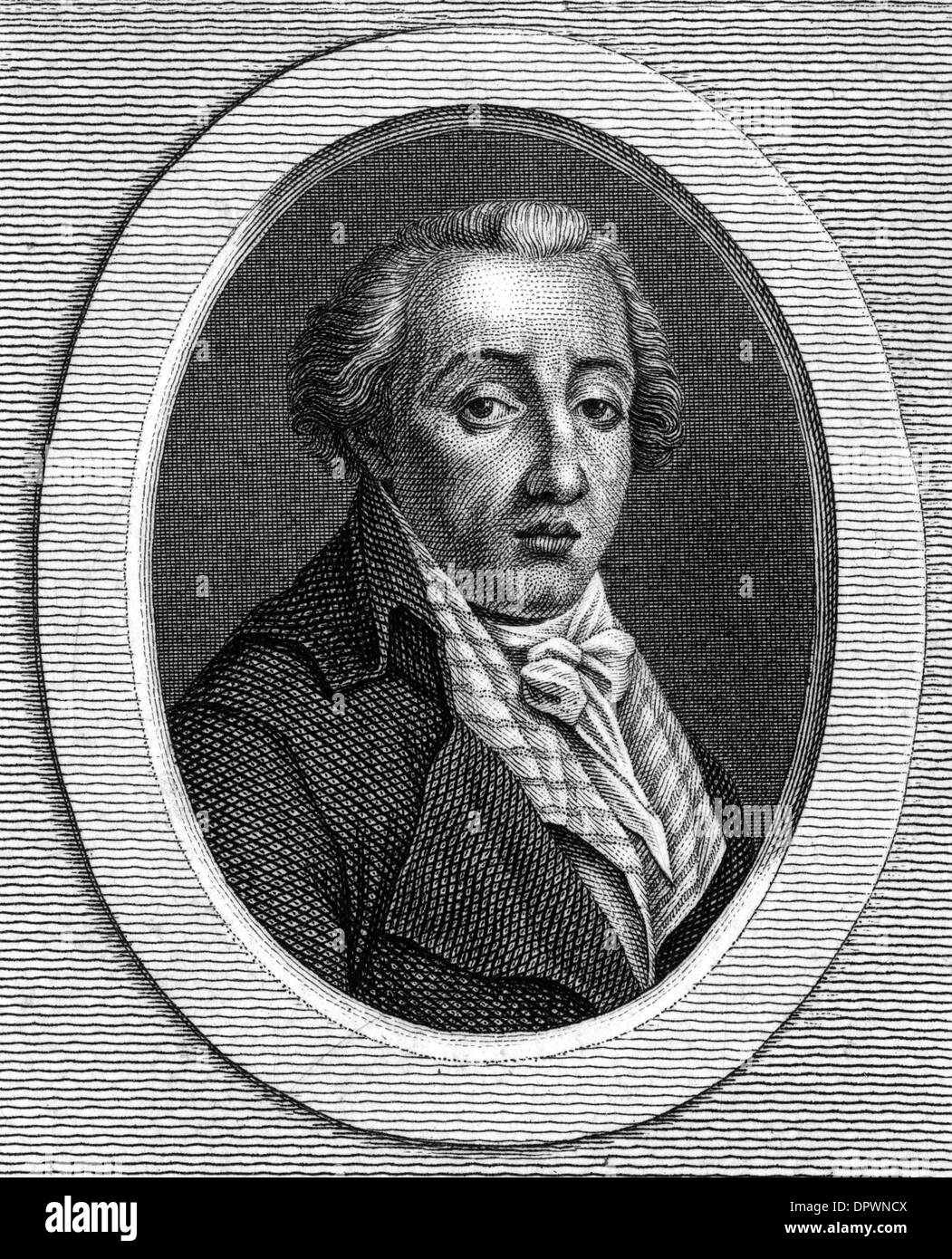 JEAN ANTOINE ROUCHER Stockfoto