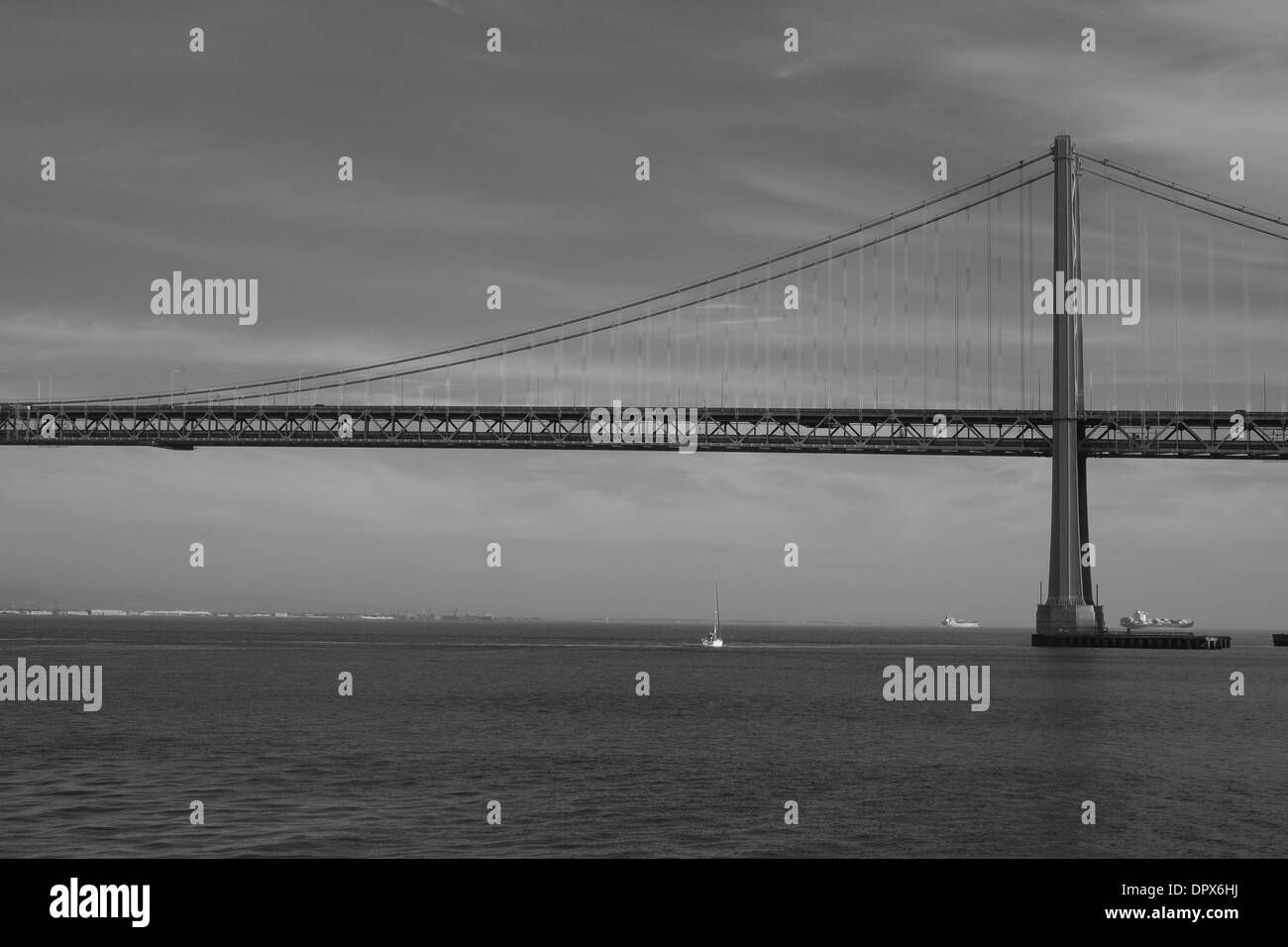 Godlen Gate Bridge Blick von San Francisco Stockfoto