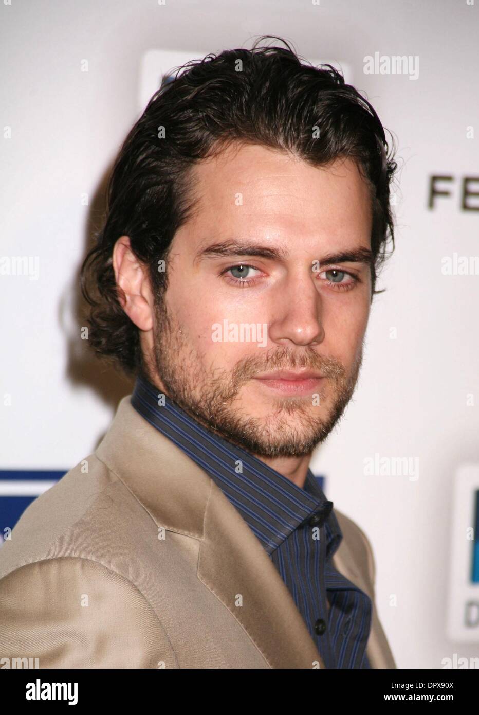 22. April 2009 statt - New York, New York, USA - Schauspieler HENRY CAVILL bei der New York-Premiere von "Was funktioniert", während die 8. Annual Tribeca Film Festival im Ziegfeld Theater. (Kredit-Bild: © Nancy Kaszerman/ZUMA Press) Stockfoto