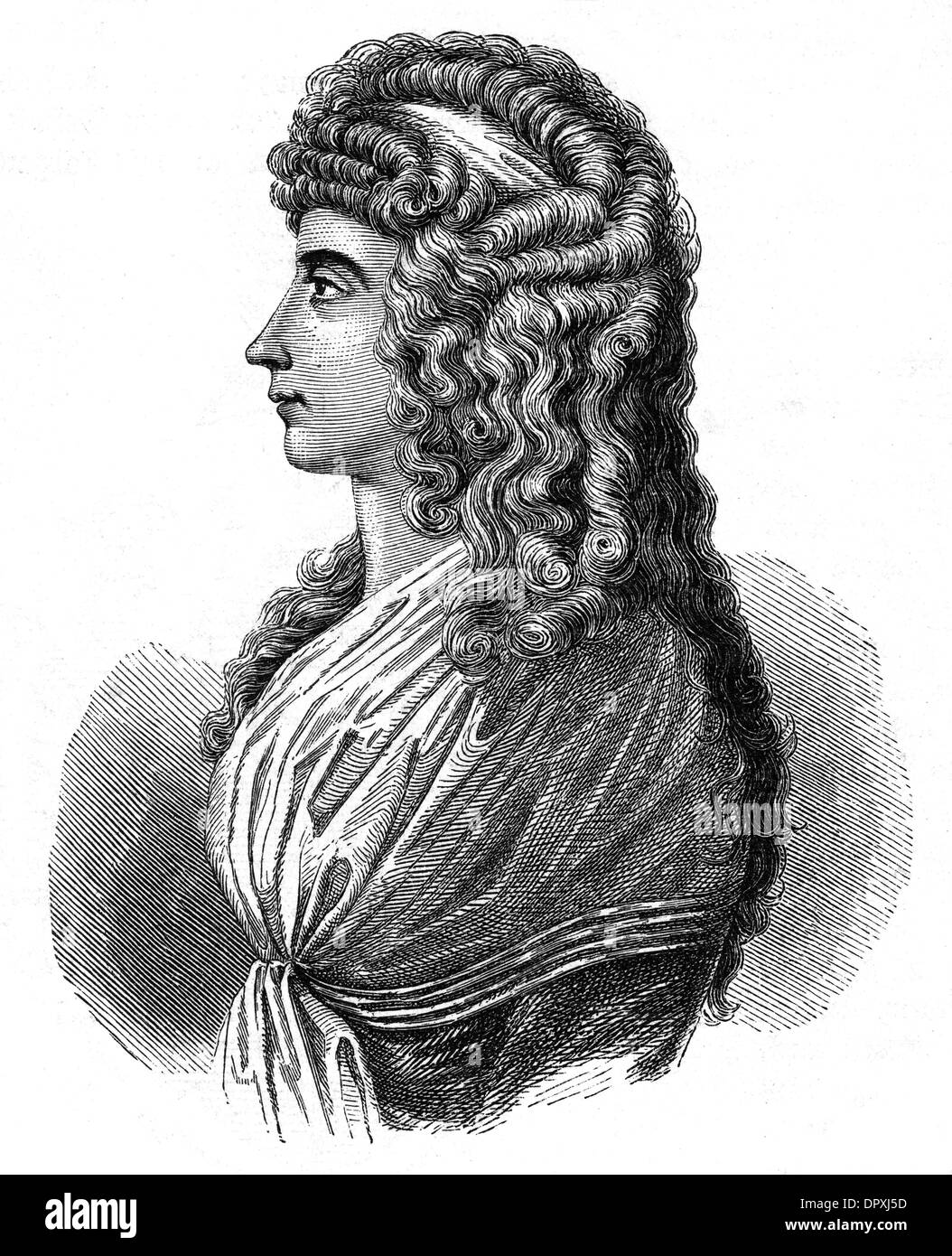 CHARLOTTE VON STEIN Stockfoto