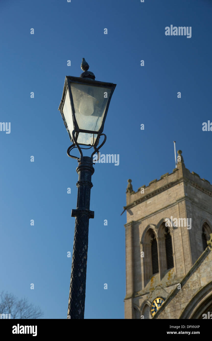 St. Marien Kirche Whaplode, Süd-Holland, Lincolnshire, UK Stockfoto