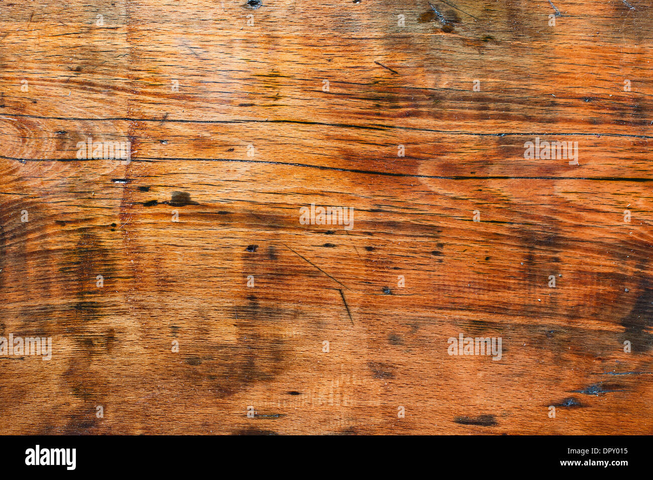 Holzstruktur oder Hintergrund. Stockfoto