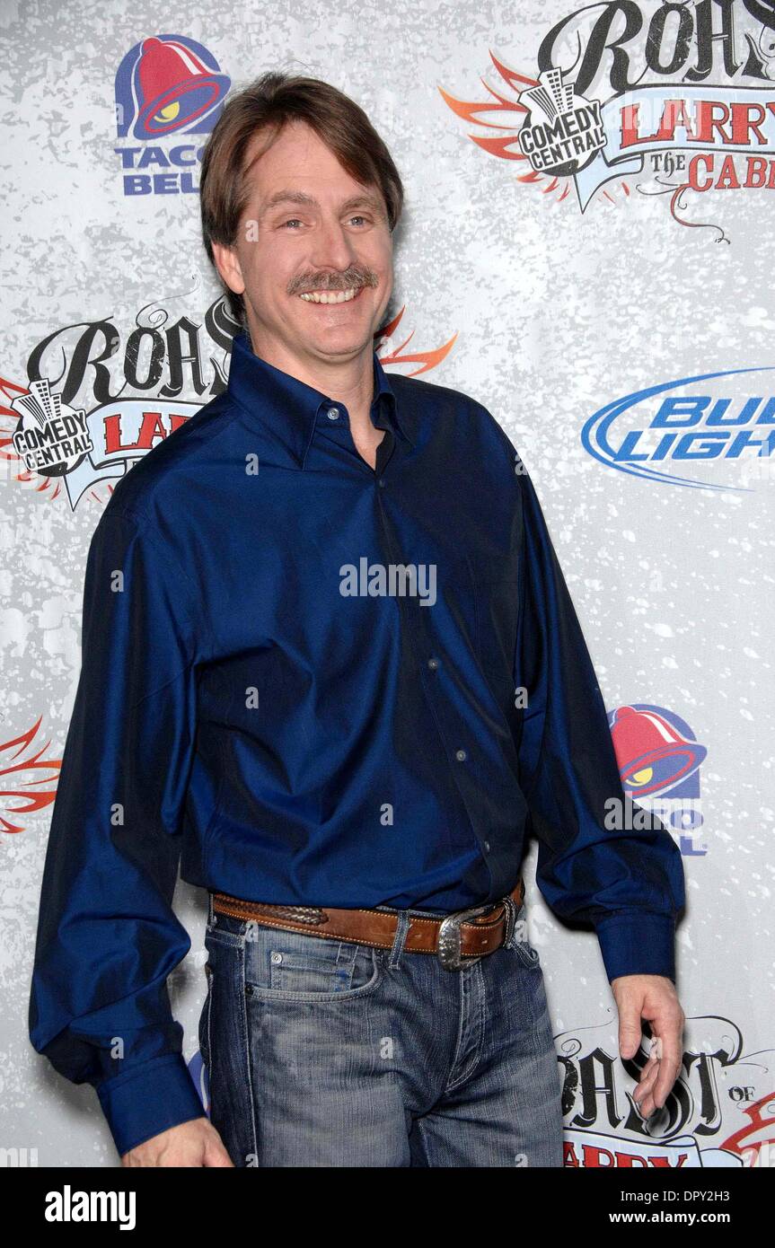 Jeff Foxworthy während der Comedy Central Roast von LARRY THE CABLE GUY, statt im Warner-Bros.-Studio-Menge, am 1. März 2009, in Burbank, Kalifornien... Foto: Michael Germana - Globe Photos.K61110MGE (Kredit-Bild: © Michael Germana/Globe Photos/ZUMAPRESS.com) Stockfoto